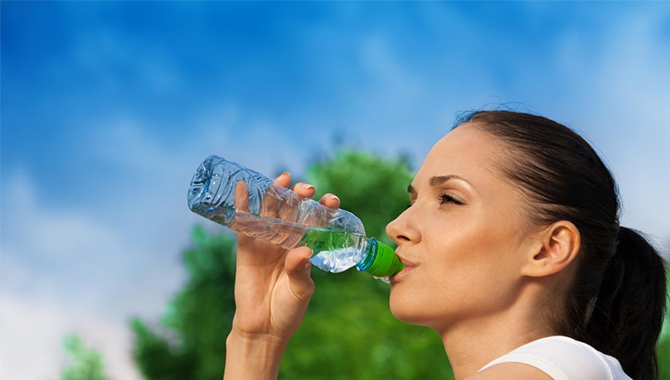 Drink lesser water