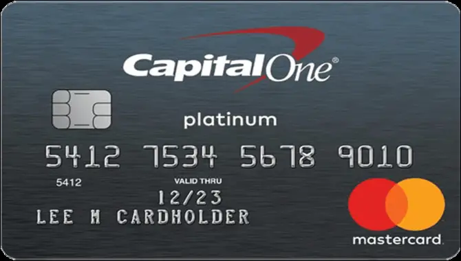 Capital One Mastercard Security Features