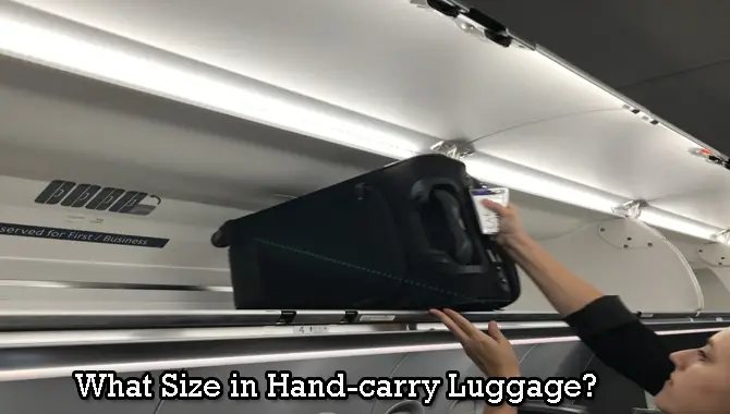 Hand-carry Luggage Size