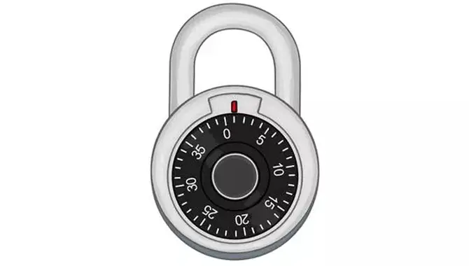 Combination Lock In Traditional Way