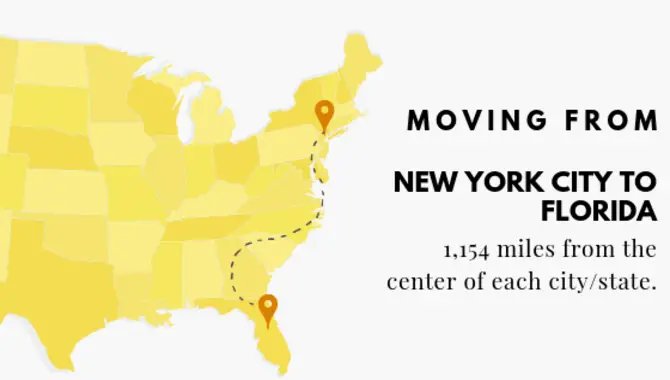 Average Cost Of Moving From New York to Florida