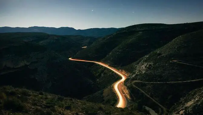 Driving Directions To Avoid Mountains At Night