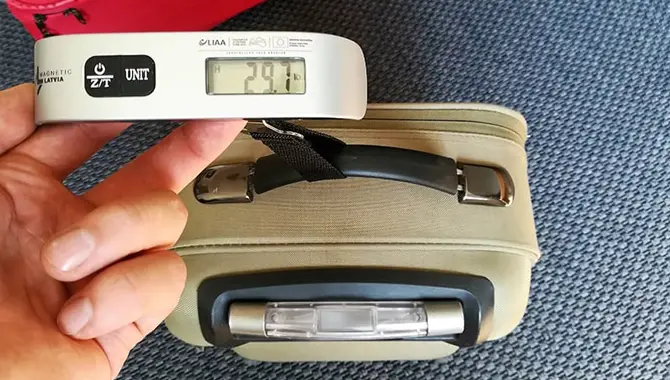 How To Weigh Your Luggage Without A Scale?