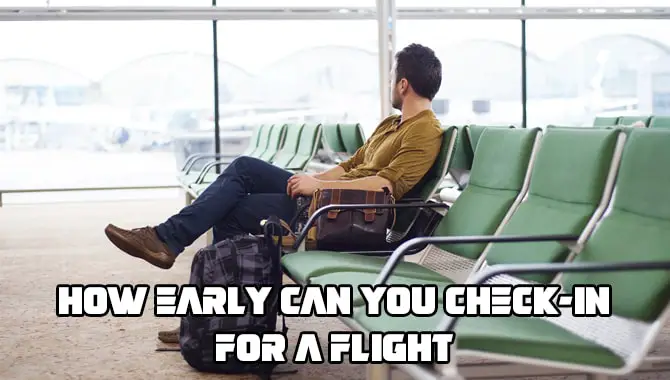 How Early Can You Check-In For A Flight