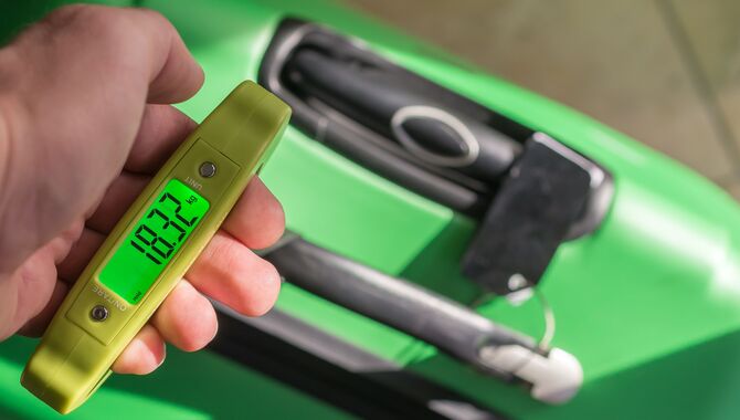 Use A Luggage Scale To Ensure Your Bags Meet Weight Requirements