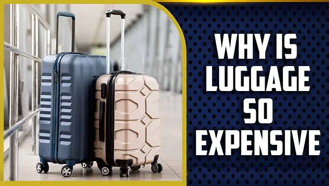 Why Is Luggage So Expensive