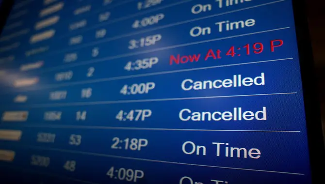 Have Time For Dealing With Flight Delays And Cancellations
