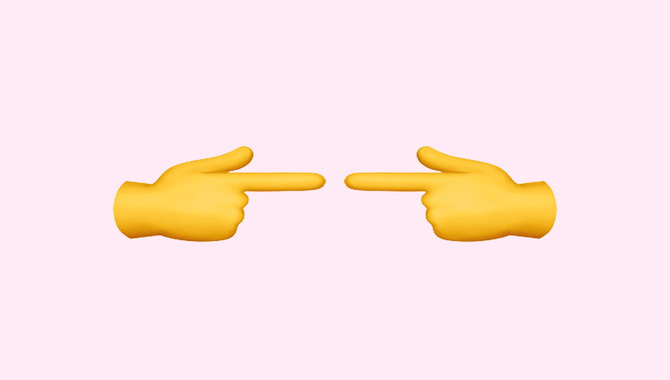 Snapchat's Use Of Two Fingers Pointing At Each Other Emoji In Stories