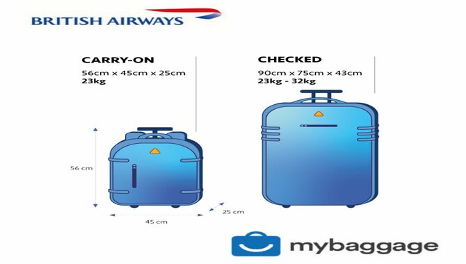 British Airways 2022 Baggage Allowance