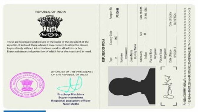 Importance Of Given Name In Passport