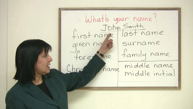 What Is The Difference Between Surname And Given Name?