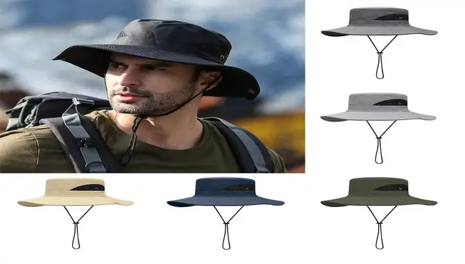 Can wear a large safari hat