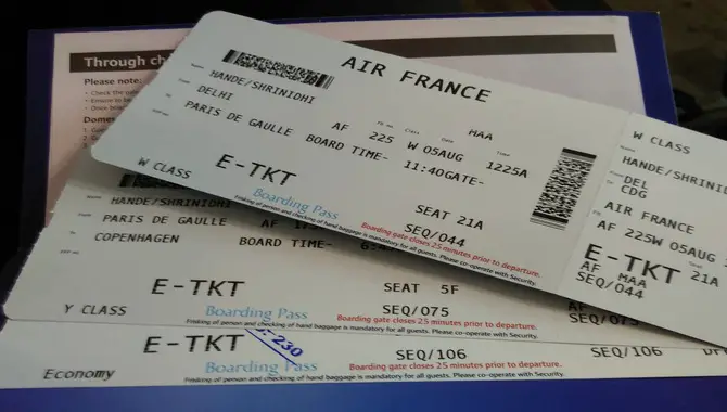 How To Book An Air France Minor Ticket