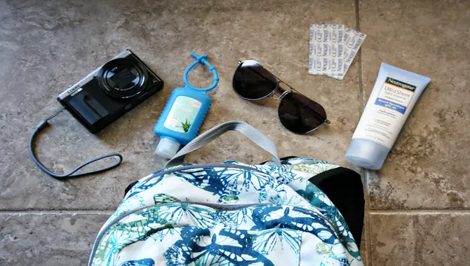 Pack everything the day before the trip :