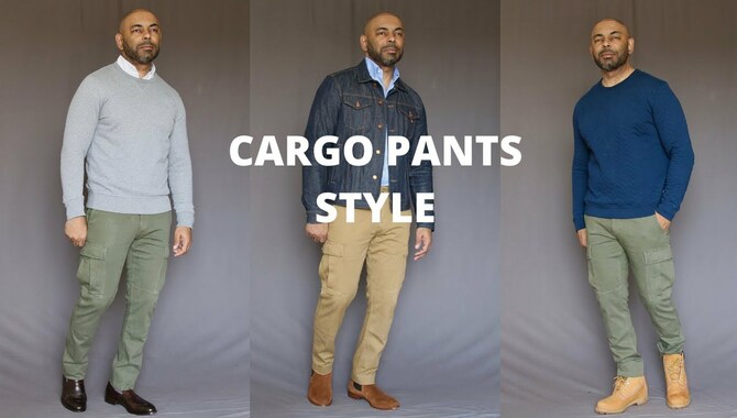 Wear cargo pants