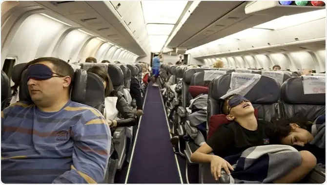 Air Traveling Through Respiratory System In Flight