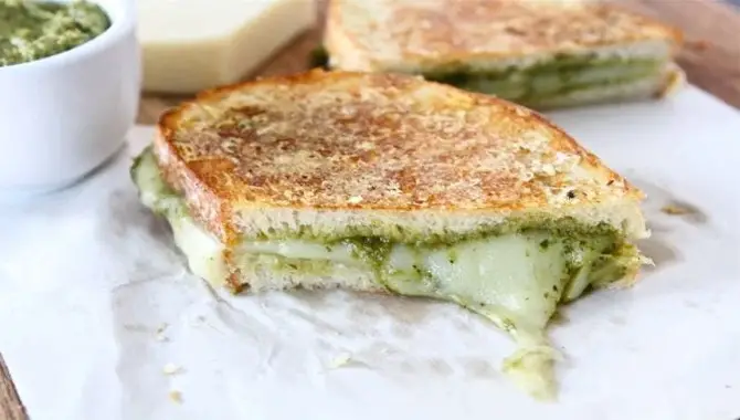 Appetizers: Grilled Cheese Sandwich Rolls With Pesto