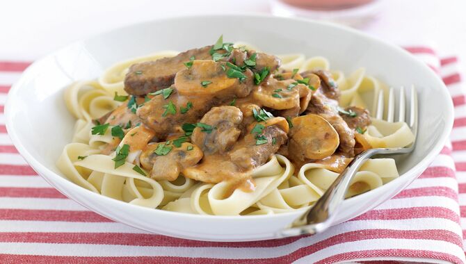 Beef Stroganoff