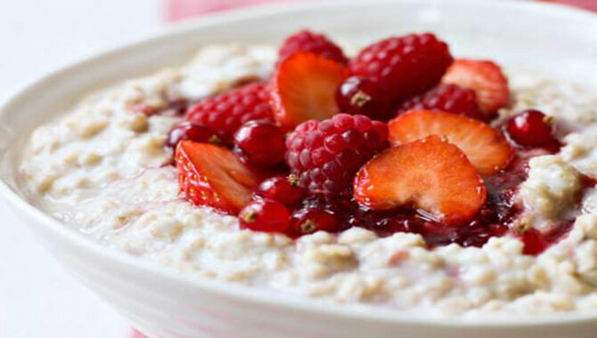 Berry Blast Oatmeal