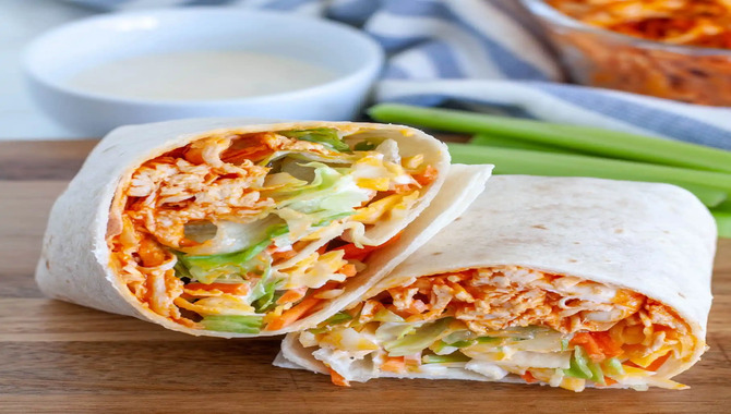 Buffalo Chicken Wraps