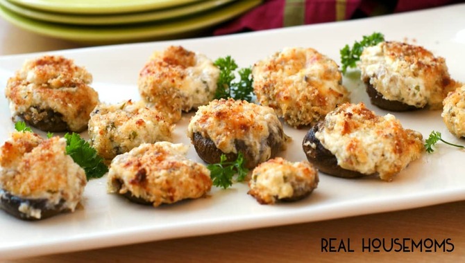 Cheese-Stuffed Mushrooms