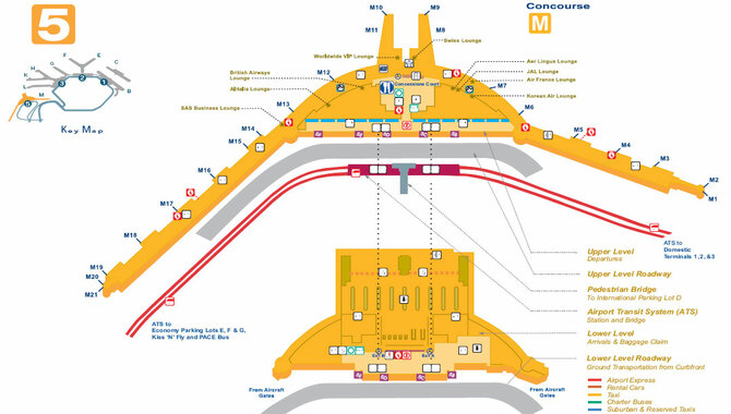 Directions From Terminal 3 To Terminal 5 At O'hare Airport