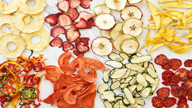 Dried Fruits And Vegetables