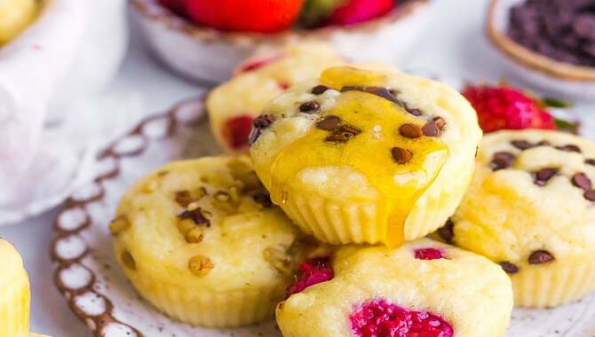 Easy Recipe Makes Ahead Pancake Mini Muffins For Travelers.