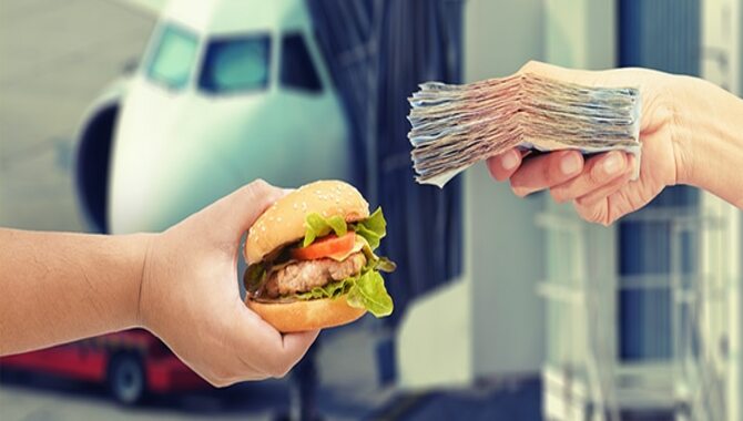 Eating Out At Airports Can Also Be Expensive.
