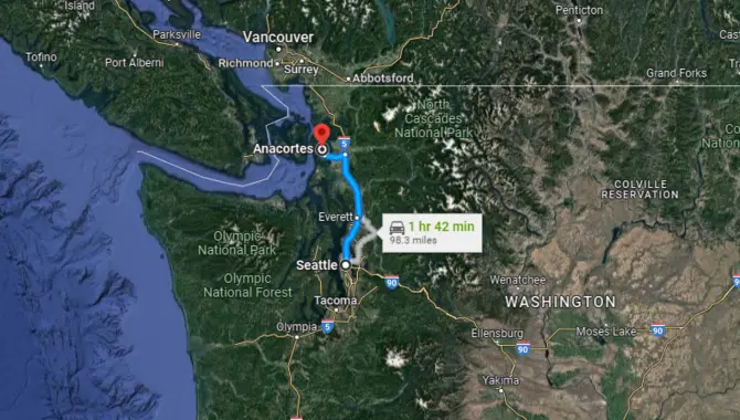 How Far Is Anacortes From Seattle