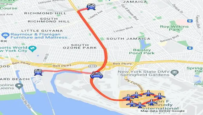 How To Get Directions From Your Current Location To JFK Airport