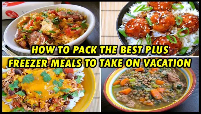 How To Pack The Best 10 Plus Freezer Meals To Take On Vacation