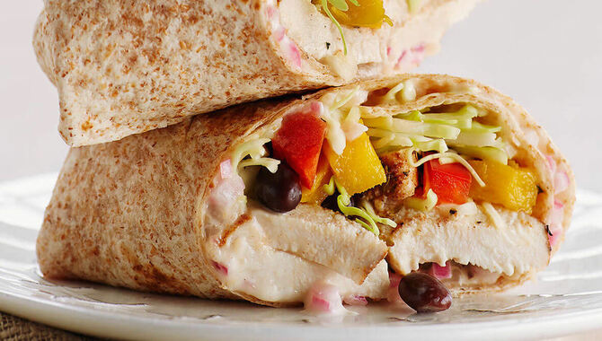 Jerk Chicken Wrap