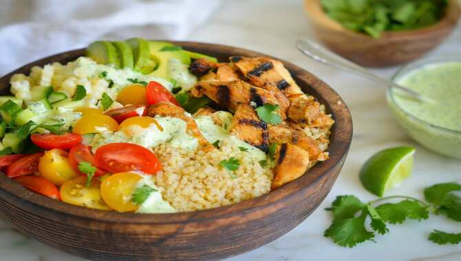 Quinoa And Bean Burrito Bowl