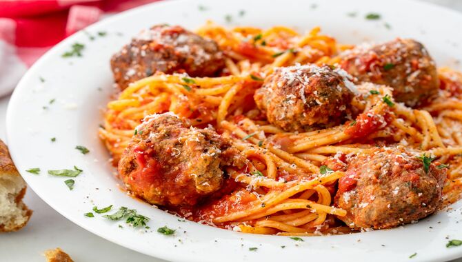 Spaghetti And Meatballs