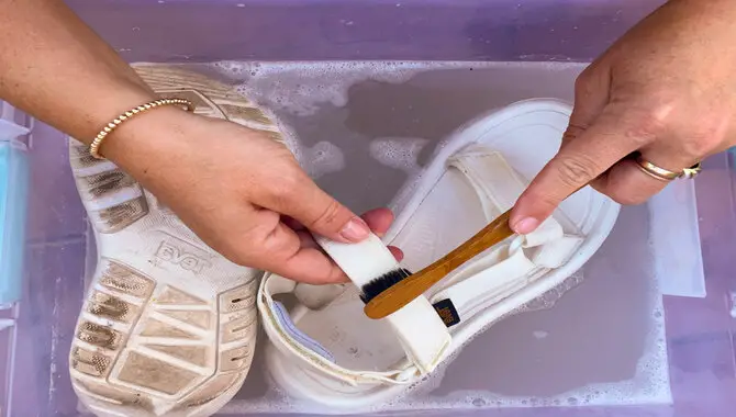 Store Your Tevas In A Clean, Dust-Free Place 