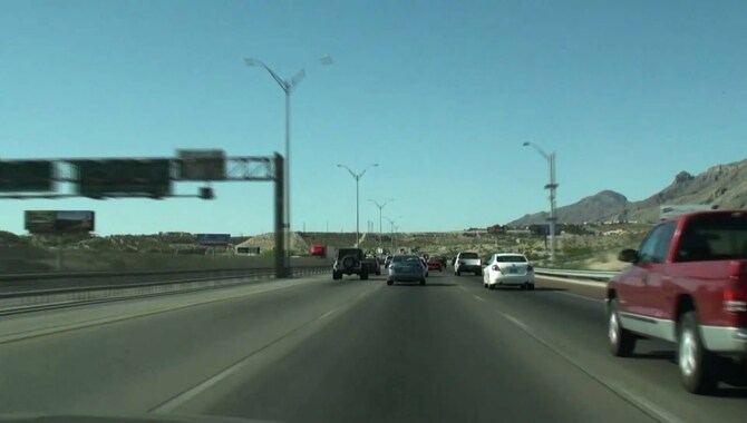 Take A Drive On I-10 Through El Paso