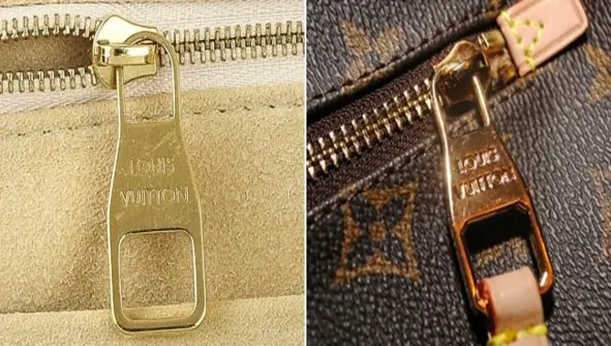 The Word LV Is Engraved On The Hardware.