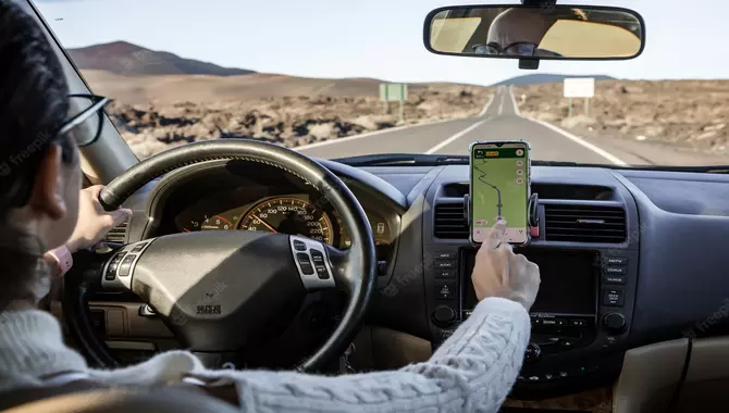 Use A Map And GPS When Driving.