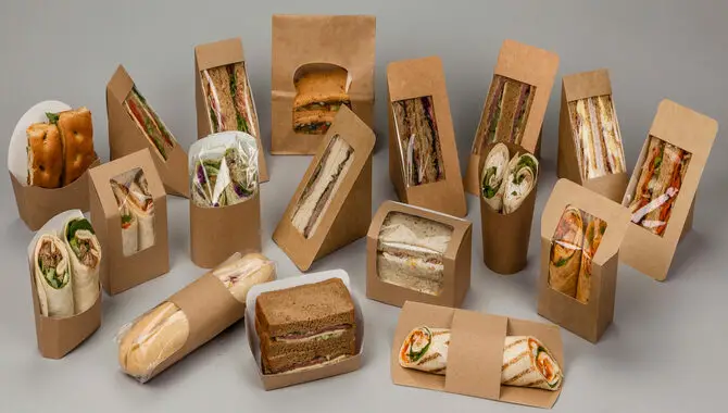 Wrapping And Packing Sandwiches For Travel