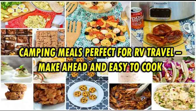 Camping Meals Perfect For RV Travel