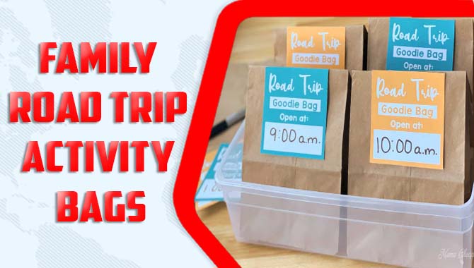Family Road Trip Activity Bags
