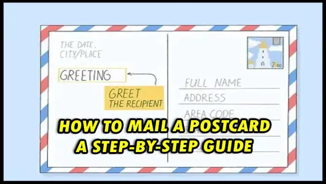 How To Mail A Postcard