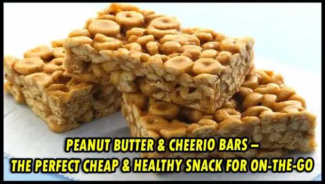 Peanut Butter & Cheerio Bars