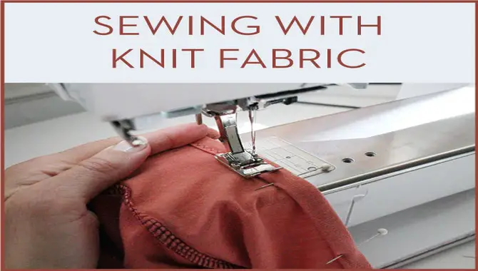 Sew The Fabric Using A Zigzag Stitch