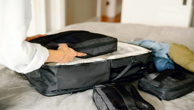 Use Compression Bags Or Packing Cubes