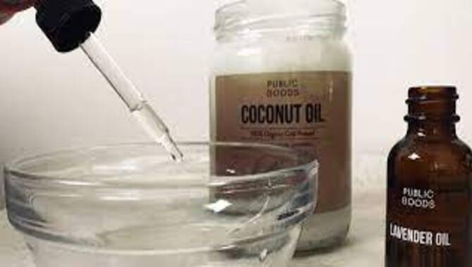 Coconut Oil With Lavender Essential Oil