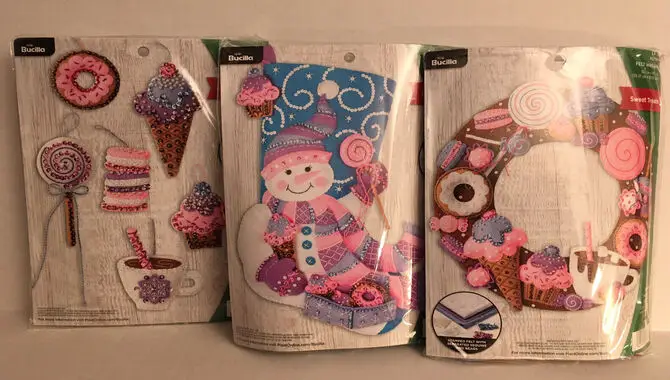 Felt-Art Or Another Coloring Kit With A Sweet Treat