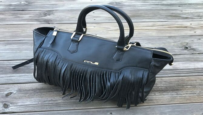 Fringe-Trimmed Tote