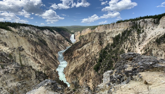 Grand Canyon Of The Yellowstone; Canyon Village, Wyoming